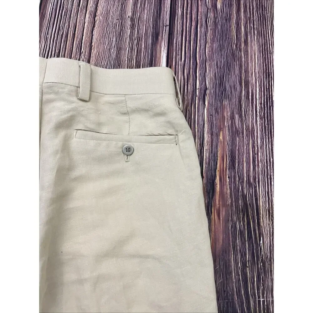 Louis Raphael Linen Blend Casual Pants Mens Size 30x32 (Actual 30x32)